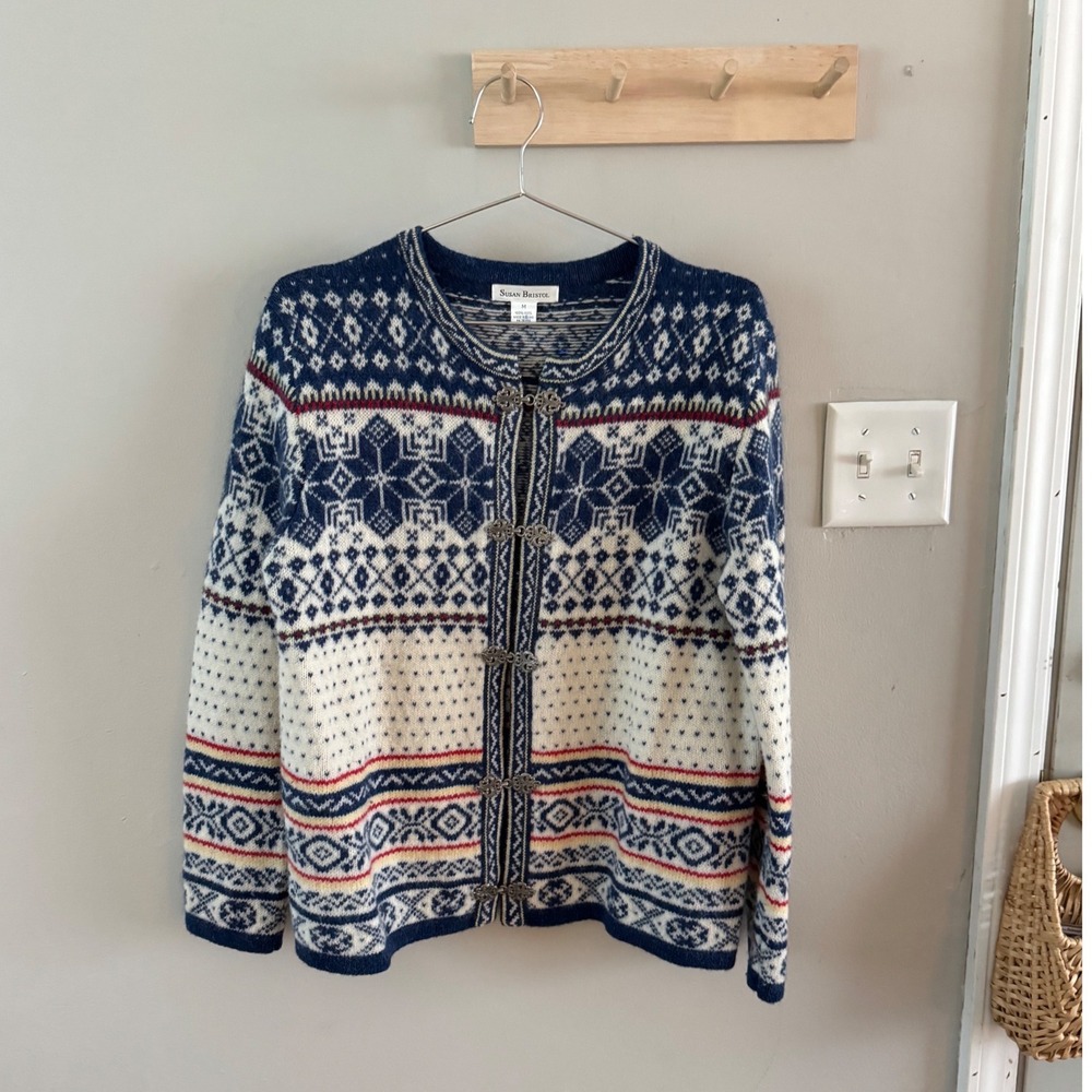 VTG. Susan Bristol wool sweater
